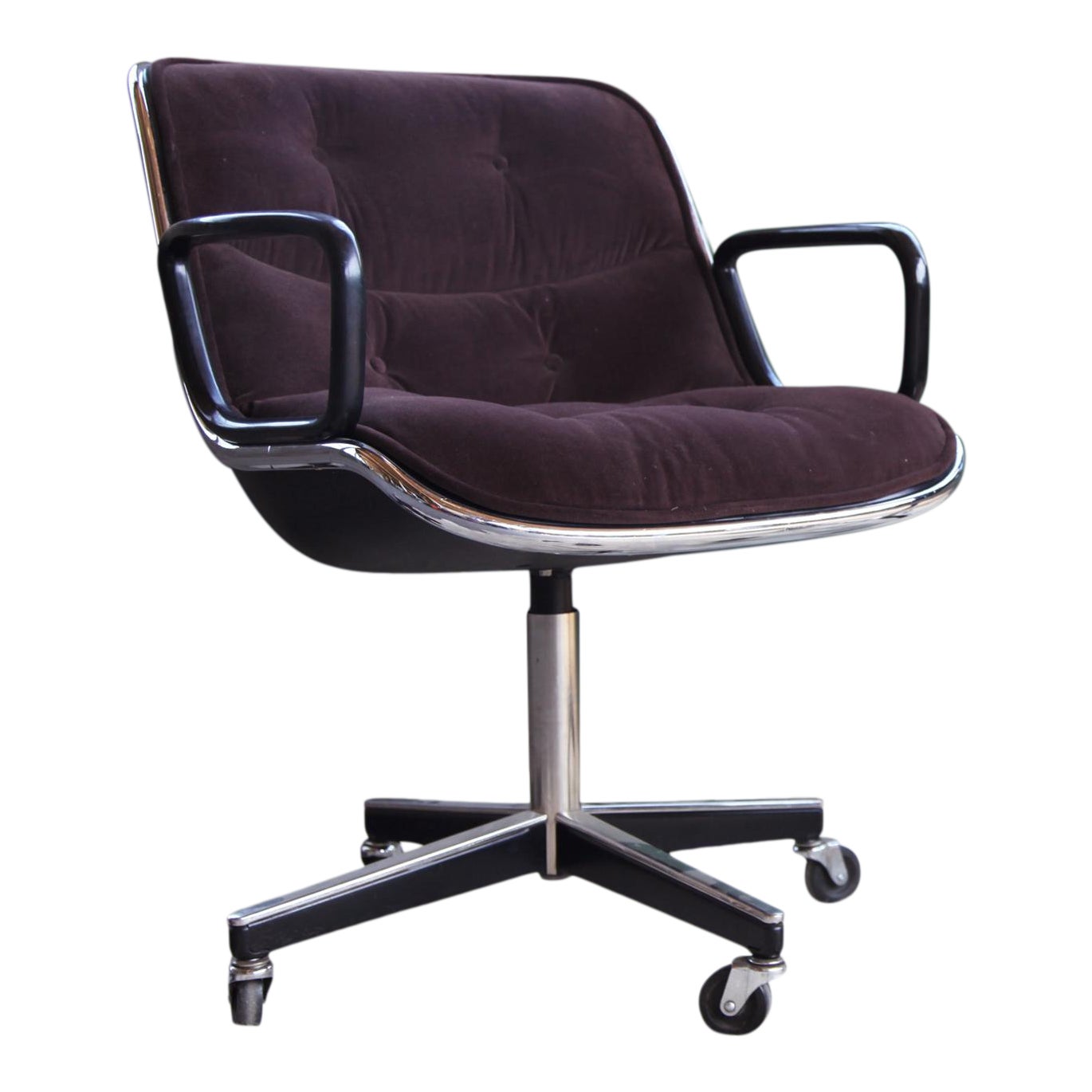 Velour desk chair Clearance