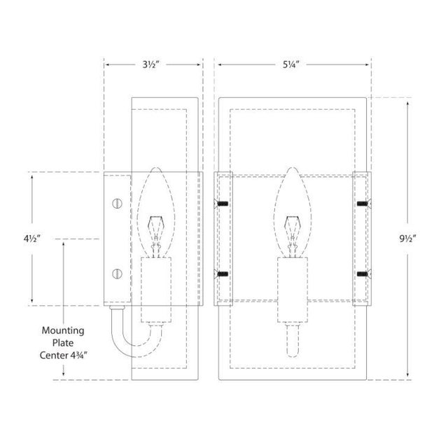 Modern Kelly Wearstler for Visual Comfort Signature Covet Wide Clip Bath Sconce in Polished Nickel For Sale - Image 3 of 3