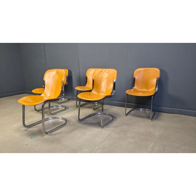 Vintage Dining Chairs from Cidue, 1970s, Set of 6 For Sale - Image 9 of 16
