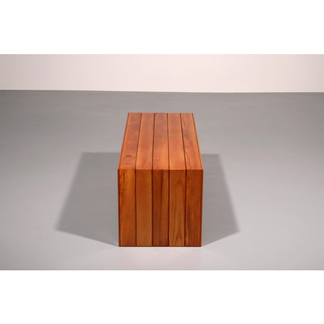 Mid-Century Italian Beechwood Bench, 1960s For Sale - Image 9 of 12