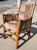 Early 20th Century Early 20th Century Old Hickory Arm Chairs With Patchwork Leather - Set of Four For Sale - Image 5 of 11