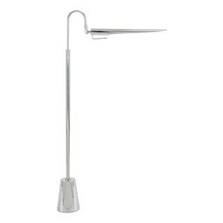 Regina Andrew Raven Floor Lamp (Polished Nickel) For Sale