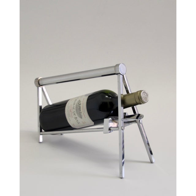 Modernistic Bottle Holder by Jacques Adnet, 1930s For Sale - Image 18 of 18