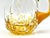 Vintage Mouth-Blown Amber Glass Beer Mug, Scandinavia, 1960s For Sale - Image 9 of 13