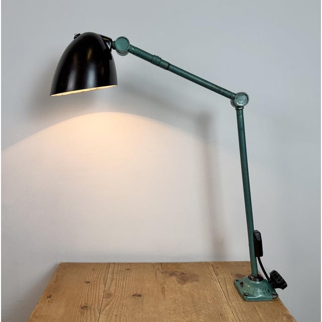 Large Industrial Workshop Table Lamp from Elektrosvit, 1960s For Sale - Image 17 of 18