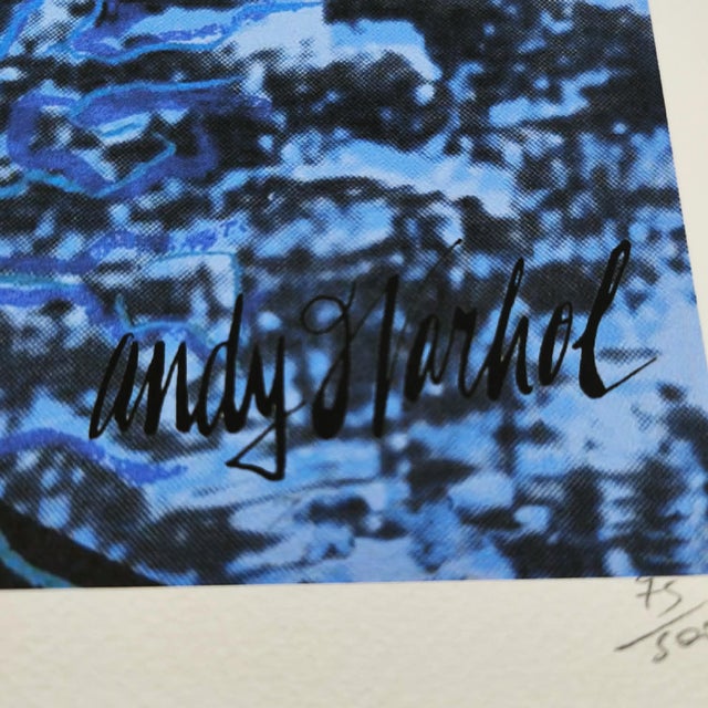 After Andy Warhol, The Moon, Limited Edition Lithograph For Sale - Image 3 of 8