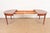 Henredon Style French Regency Louis XVI Teak Extension Dining Table, Newly Refinished For Sale In South Bend - Image 6 of 15