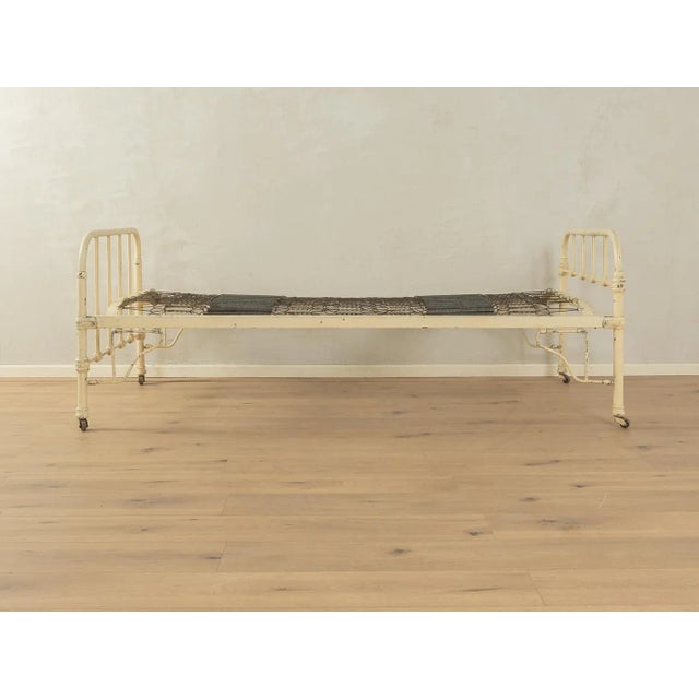 Industrial Antique Single Bed, 1920s For Sale - Image 3 of 8
