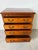 Vintage Georgian Campaign-Style Mahogany 4-Drawer Chest With Pull-Out Writing Tray For Sale - Image 4 of 12