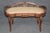 Napoleanic French Carved Walnut Louis XV Style Window Boudoir Bench Circa 1920 For Sale - Image 4 of 12