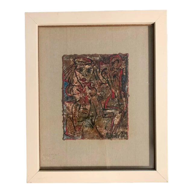 2012 “A Stand in the Lady’s Hair” Original Modern Alexander Gore Oil Painting, Framed For Sale