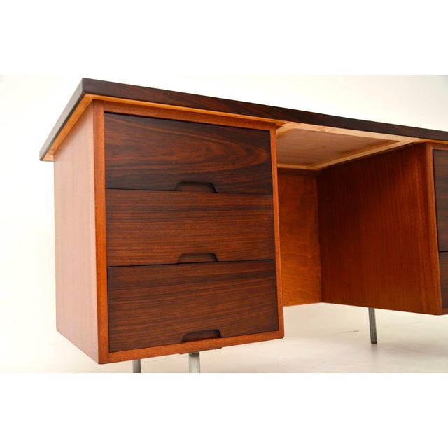 Vintage Hilleplan Desk attributed to Robin Day, 1950s For Sale - Image 10 of 13