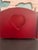 Vintage Cherry Wood Lazy Susan Napkin & Condiment Holder With Heart Cutouts For Sale - Image 6 of 7