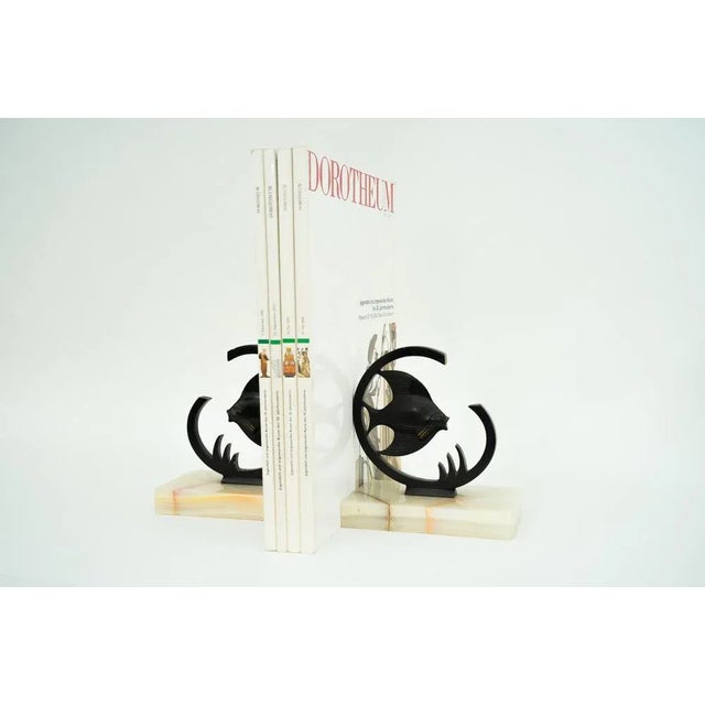 Beige Book Holders by Richard Rohac, 1950s, Set of 2 For Sale - Image 8 of 16