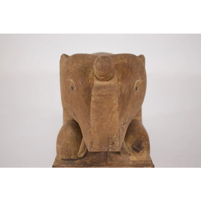 Sculpture of Elephant, Burma, 1890s For Sale - Image 5 of 13