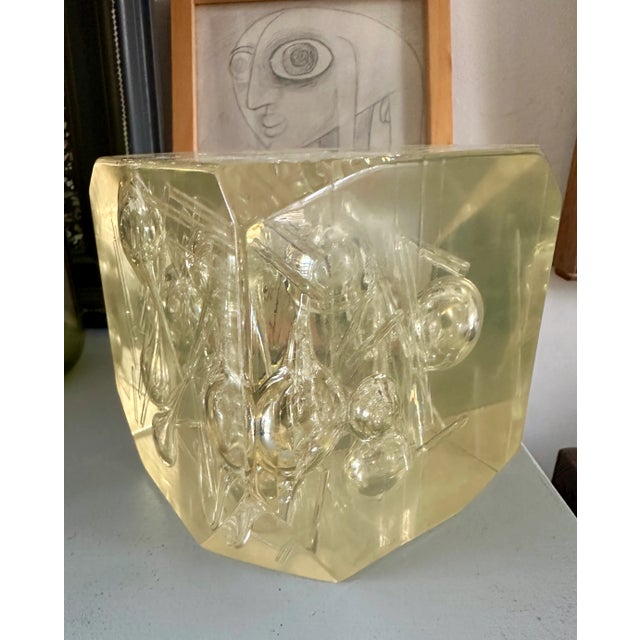 Michèle Canzoneri, Sculpture, 1972, Hand-Blown Glass & Resin For Sale - Image 13 of 18