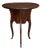 Art Nouveau Style Mahogany Circular Side/Drinks Table For Sale