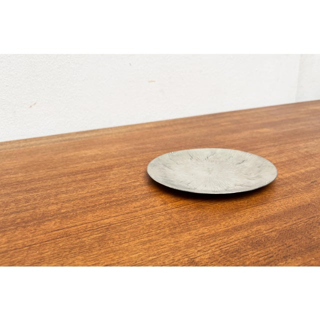 Vintage Swedish Metal Plate from Svensk Tenn For Sale - Image 10 of 11