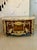 Antique fine french rare pair of early 20th century mahogany, fruitwood marquetry and gilt bronze mounted commodes in the...