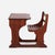 Antique Pine School Desk with Attached Bench For Sale - Image 10 of 10