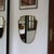 Mid-Century Modern Mid-Century Italian Brass Crest Mirror with Beaded Frieze, 1950s-1960s For Sale - Image 3 of 11