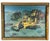 Green Mid 20th Century Charlie Dye "Western Sunrise" Lithograph - Framed Art Deco Cowboy Print For Sale - Image 8 of 9