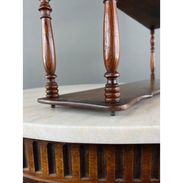 Brown 19th Century Wood Wall Shelf For Sale - Image 8 of 9