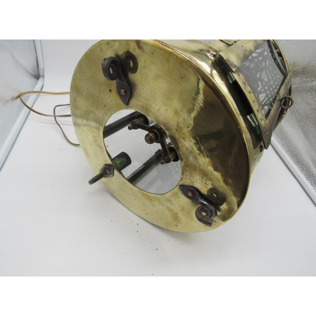 Rustic European 17th Century Dutch Brass Lantern For Sale - Image 3 of 9