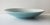 Global Views Large Aqua Platter/Wall Hanger Aprox 20 1/2 round and aprox 4 inches high