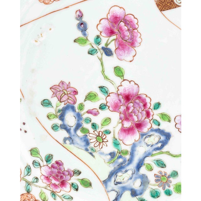 Chinese Export Famille Rose Porcelain Plates, 4 For Sale - Image 4 of 18