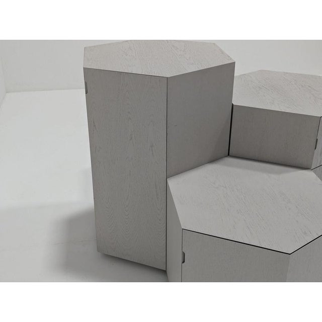 Hexagon Seating Centre Cabinet For Sale - Image 6 of 18