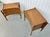 Mid-Century Swedish Modern William Hinn Sculptural Walnut Nightstands - Set of 2 For Sale In Philadelphia - Image 6 of 9