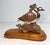 Wood Vintage Original Hand Carved Wood Chas Derascavage Bird Decoy Sculpture Statue For Sale - Image 7 of 17