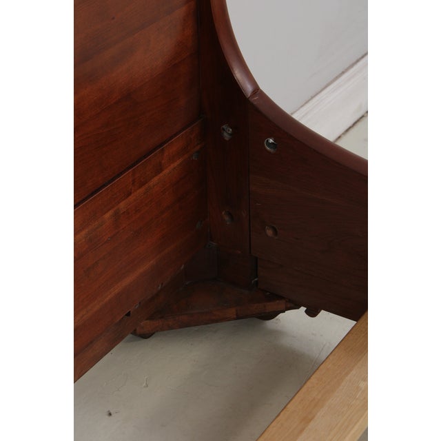 Stickley Cherry LaRochelle Queen Size Sleigh Bed For Sale - Image 17 of 18