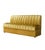 New special order item. Not vintage. The armless, high-back Conrad Sofa comes in a rich yellow ochre velvet that can be...