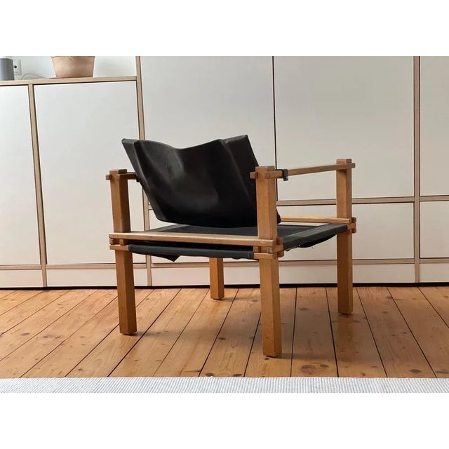 1950s Safari Armchair from Bofinger, 1950s For Sale - Image 5 of 11