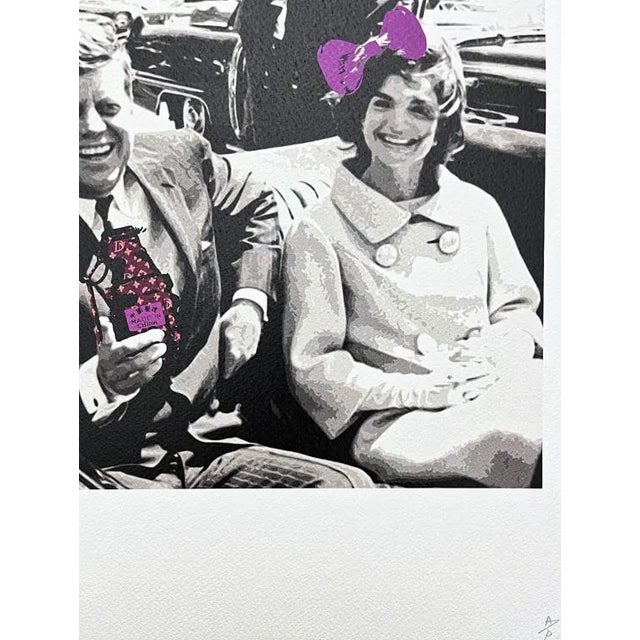 Death Nyc - John and Jacqueline Kennedy - Limited Edition With Certificate For Sale - Image 4 of 5