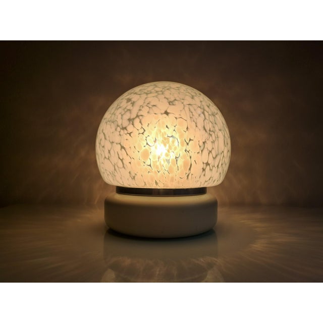 Mid-Century Modern Murano Glass Table Lamp from Manifattura Di Murano, 1970s For Sale - Image 3 of 11