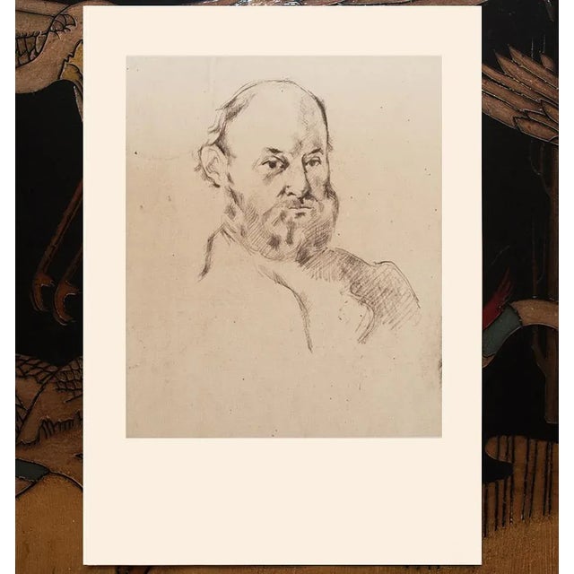1950s 1959 After Paul Cézanne Self-Portrait, First Edition Lithograph For Sale - Image 5 of 8