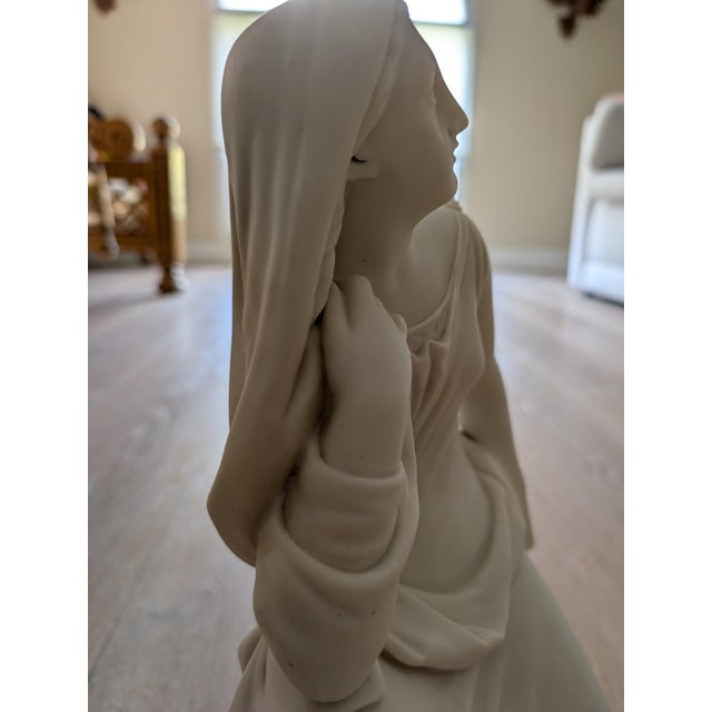 19th Century Minton Parian Sculpture "Tragedy" by John Bell For Sale - Image 12 of 15
