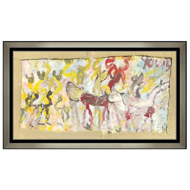 Message us to inquire about custom framing options! (Included for free with every purchase) Purvis Young Authentic & Large...