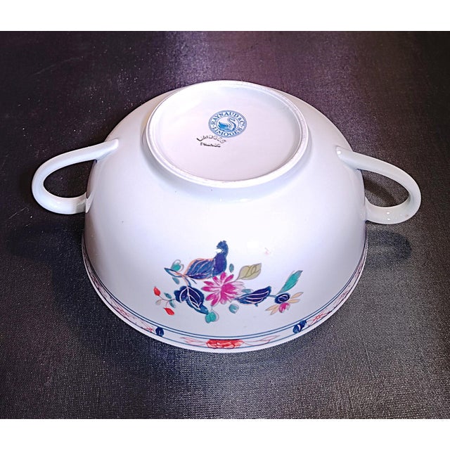 Large Porcelain Dinner Service by Raynaud Limoges, 1960s, Set of 51 For Sale - Image 14 of 17