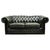 Green Leather Chesterfield Sofa, 1970 For Sale - Image 11 of 11