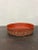 Burnt Orange 19th Century Burmese 3-Piece Round Lacquered Betel Nut Box For Sale - Image 8 of 18
