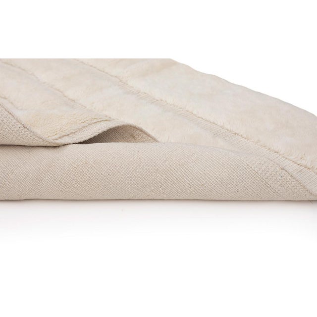 Hand-Knotted Wool Rug by Azele Studio For Sale - Image 6 of 11