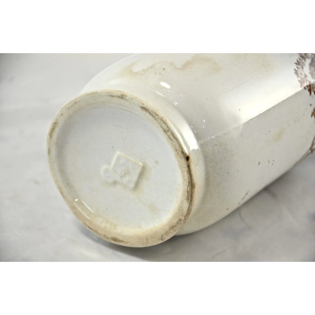1800s English Transferware Pitcher For Sale - Image 10 of 10