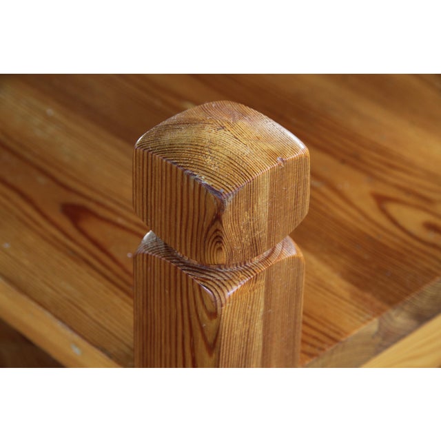 Vintage Pine Bedside Tables, Denmark, 1970s, Set of 2 For Sale - Image 15 of 18