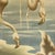 1940s Tropical Drinking Flamingo Scenic Print, Framed by Billy Seay for Turner For Sale In Los Angeles - Image 6 of 11