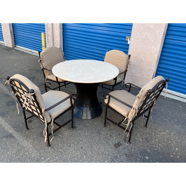 Kreiss Patio Table and Chairs For Sale In San Diego - Image 6 of 13
