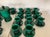 Green 20th Century Glazed Stoneware Tea and Coffee Service by Marius Giuge, Set of 46 For Sale - Image 8 of 12